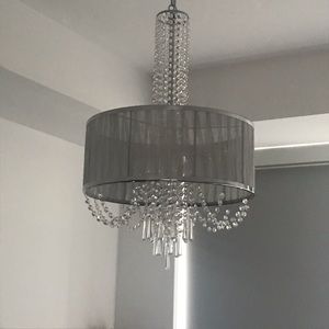 Crystal bedroom chandelier